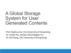 Versatile Storage System - City University of Hong Kong