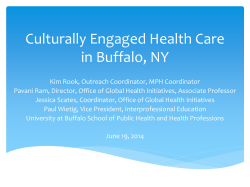 Refugee Health Buffalo NY - School of Public Health and
