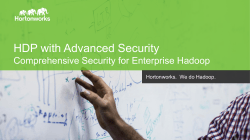 HDP Security Overview_NV