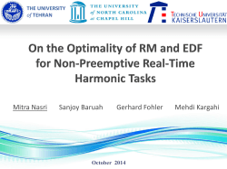 On the Optimality of RM and EDF for Non