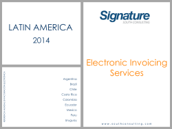 Electronic Invoicing Services