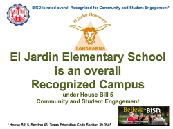 El Jardin - Brownsville Independent School District