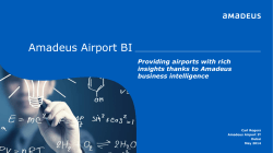 Amadeus Airport BI