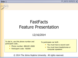 Powerpoint - FastFacts