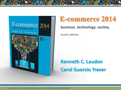 E-commerce: business. technology. society.