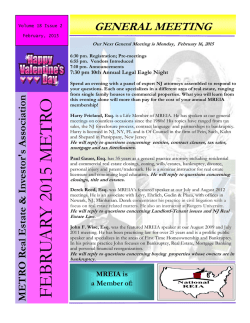 FE B R U A R Y 2015 M E T R O