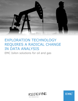 Exploration Technology Requires A Radical Change In Data