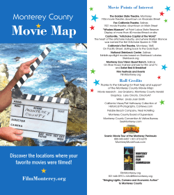 Movie Map - Monterey County Film Commission