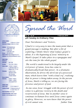 Our Newsletter - Our Lady of Graces Catholic Parish Carina