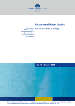 IMF Surveillance in Europe