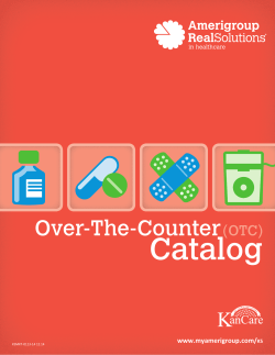 Over-The-Counter (OTC) Catalog