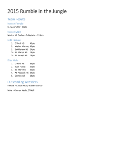 2015 Rumble in the Jungle