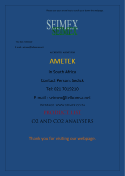 ametek - seimex distributors of scientific equipment and a complete