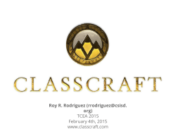 150163 - Let's Play Classcraft for Classroom Engagement!
