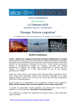 ALICE Conference 20150211_Draft Agenda