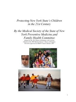 Youth at Risk - Medical Society of the State of New York
