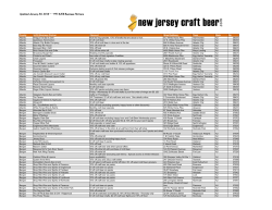 Updated January 30, 2015 - - 497 NJCB Business Partners
