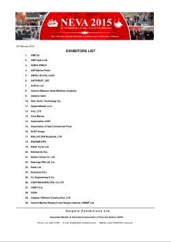 EXHIBITORS LIST