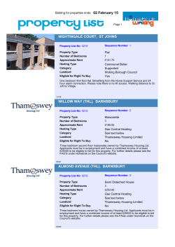 the Hometrak Property List PDF file