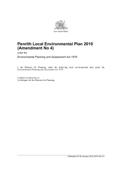 Penrith Local Environmental Plan 2010