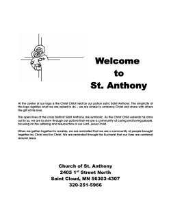 Church of St. Anthony 2405 1st Street North Saint Cloud, MN 56303