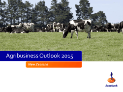 Agribusiness Monthly - Rabobank New Zealand