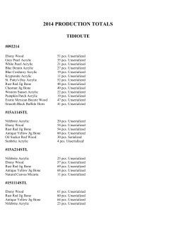 2014 production totals tidioute