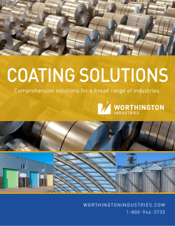 Coating SolutionS - Worthington Industries