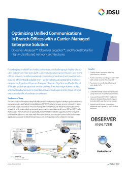 Optimizing Unified Communications in Branch Offices with a