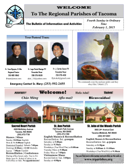 02-01-2015 - Tacoma Regional Parishes