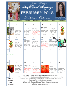ShopRite of Hauppage, NY February 2015 Calendar