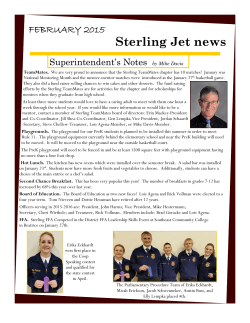 Newsletter - Sterling Public School