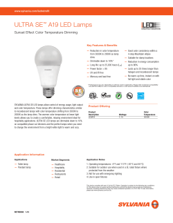 ULTRA SE™ A19 LED Lamps
