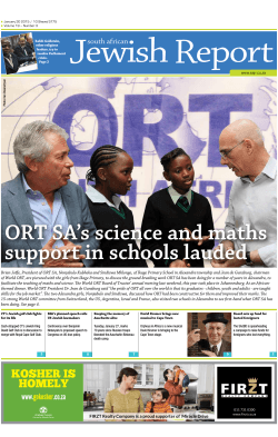 ORT SA's science and maths support in schools