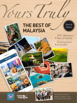 The BesT Of Malaysia