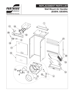 Parts List - A-1 Appliance Parts