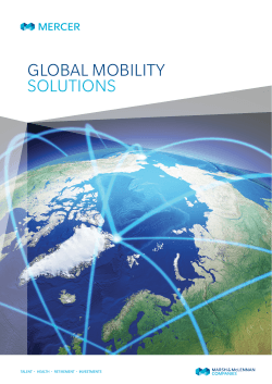 Global Mobility Catalogue