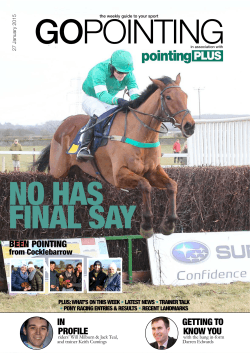 Go Pointing - Point to Point