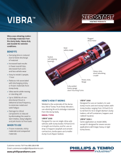 Vibra Dump Truck Body Vibrators