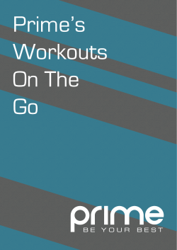 Workouts on the Go Guidebook