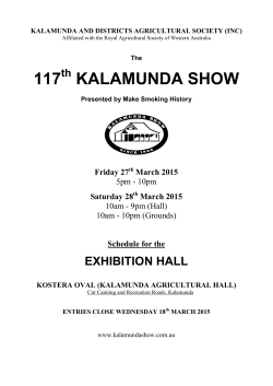 HERE - Kalamunda Show