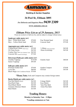 34 Peel St, Eltham 3095 Eltham Price List as of 29