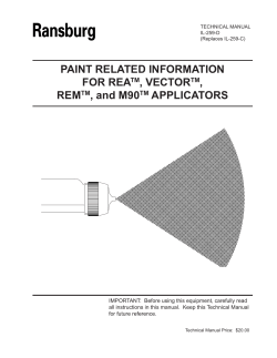 Paint Related Information (Serv. Man. IL-259-D