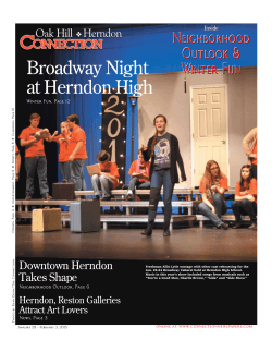 Broadway Night at Herndon High