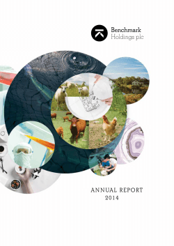 Benchmark Holdings plc Annual Report 2014