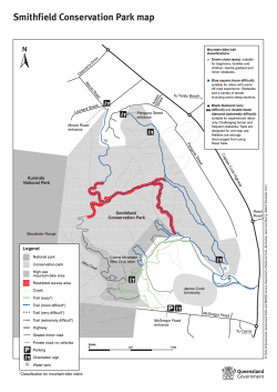 Smithfield Conservation Park map