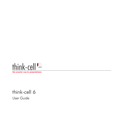 think-cell 6 – User Guide