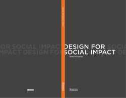 Design for Social Impact Guide