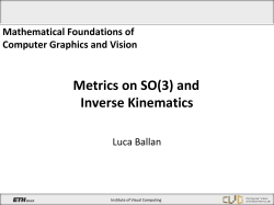 Metrics on SO(3) and Inverse Kinematics