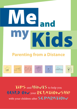 Publication: Me and my Kids